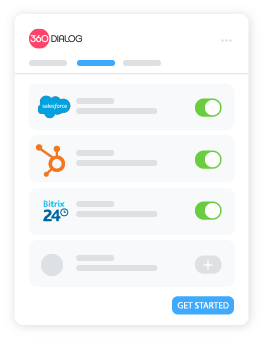 WhatsApp CRM & Ticketing Integration 360dialog Platform